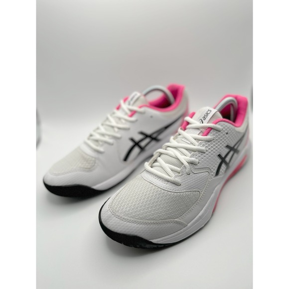 Asics Shoes - ASICS Gel-Dedicate 8 Pickleball Tennis Shoes White Pink Womens SZ 10